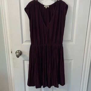 Wilfred burgundy dress
